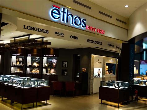 Ethos at Delhi Airport .